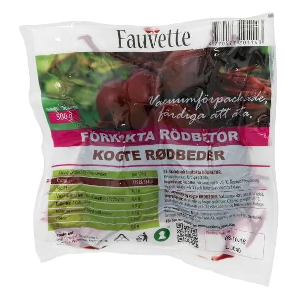 Rödbetor Förkokt