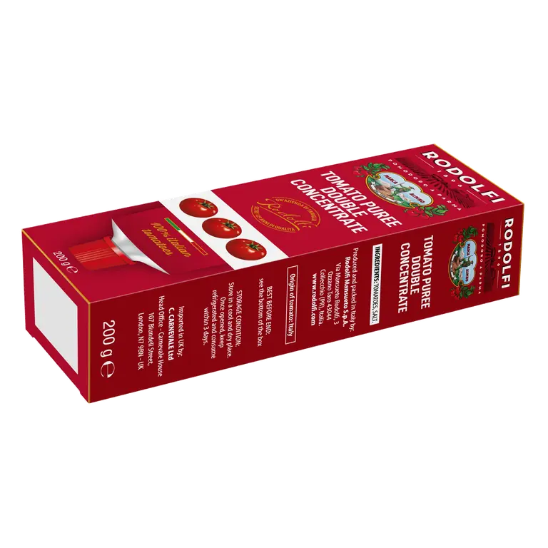 Rodolfi Double Concentrate Tomato Puree 200g
