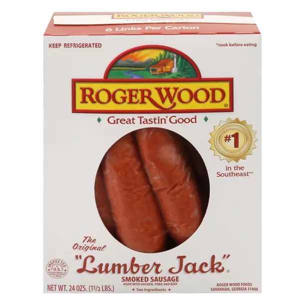 Lumber Jack Smoked Sausage - 6 ct