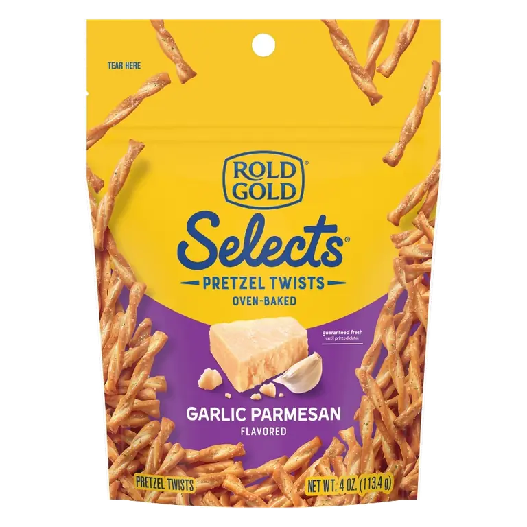 Rold Gold Selects Pretzel Twists Garlic Parmesan, 4oz