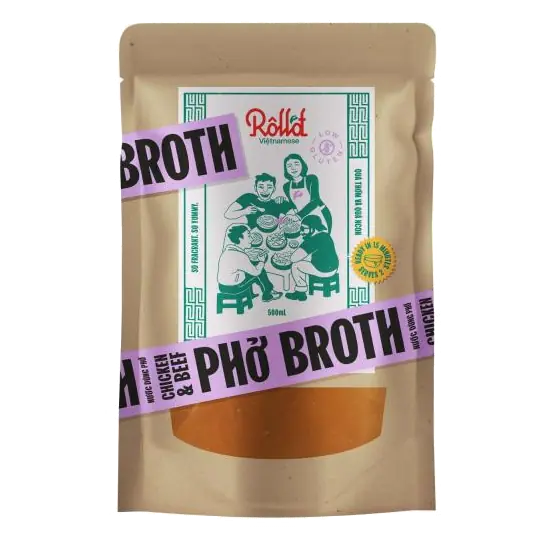 Chicken & Beef Pho Broth