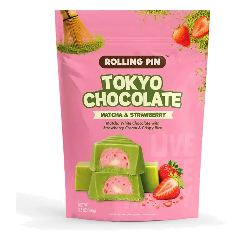 Rolling Pin Matcha Chocolate, 3.5oz