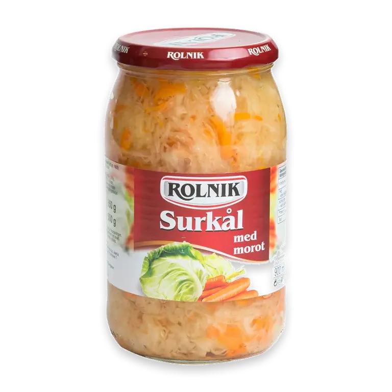 Surkål med morot 500g