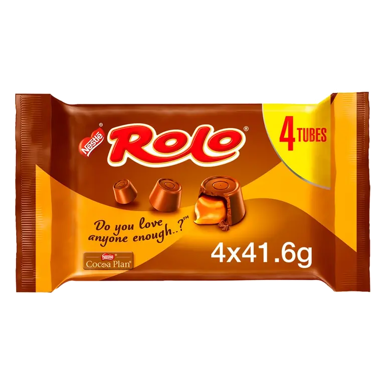 Milk Chocolate & Caramel Multipack 4 Pack