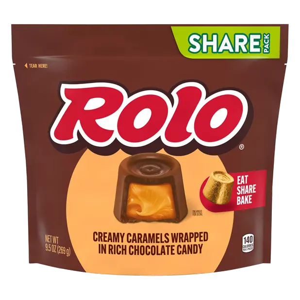 Rich Chocolate Caramels Candy Share Pack