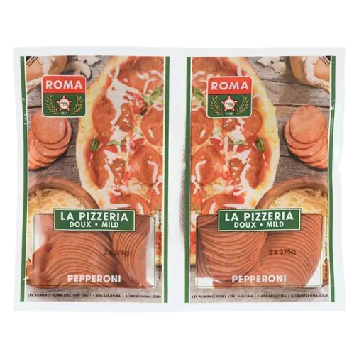 Pepperoni Mild Sliced Pizza 750 g