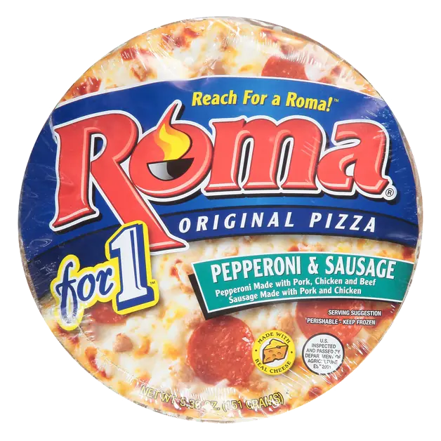 Roma Pizza for 1 Pepperoni & Sausage