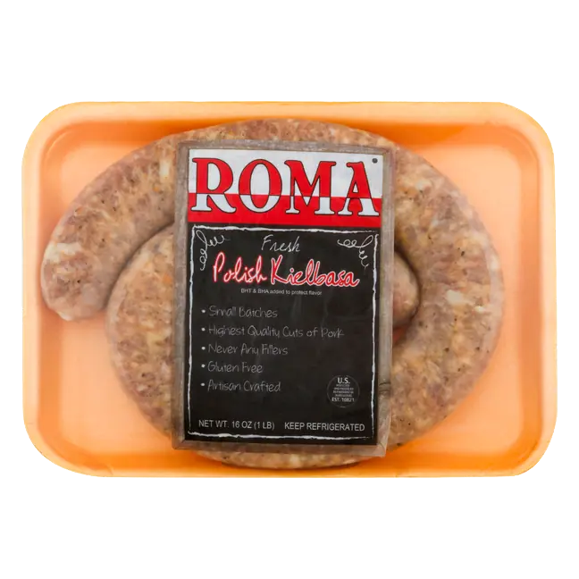 Polish Kielbasa Sausage Rope Fresh
