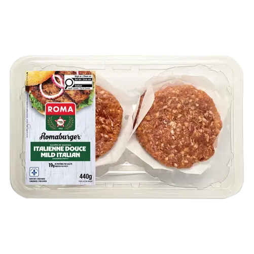 Burger Patty Mild Italian 440 g