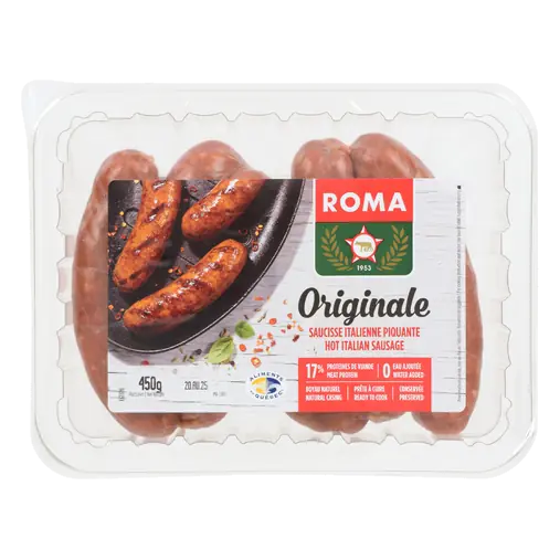 Sausage Hot Italian Originale 450 g