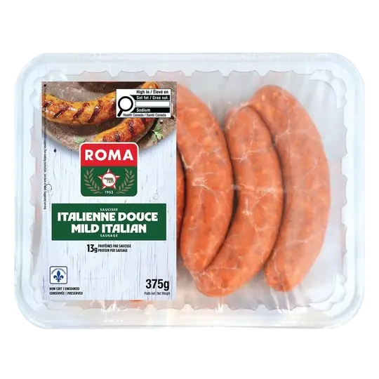 Sausage Mild Italian 375 g
