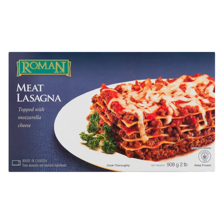 Frozen Lasagna With Meat Sauce 908 g