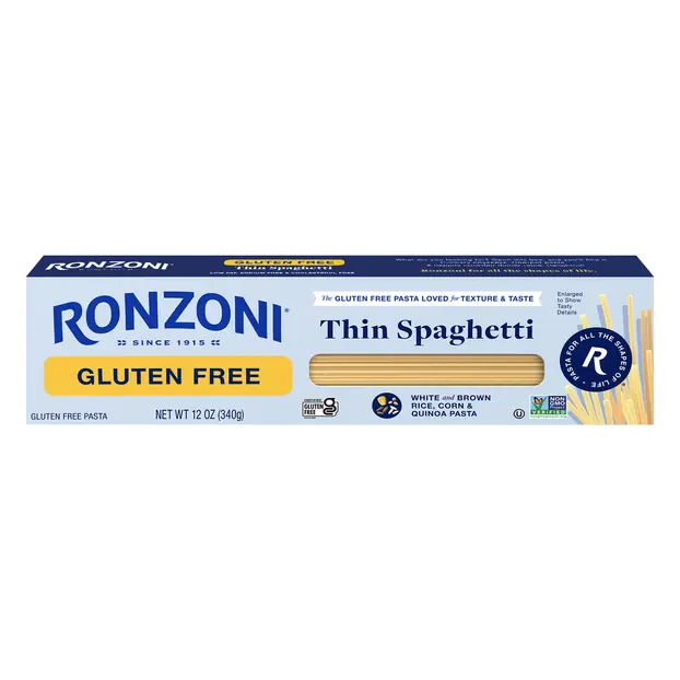Gluten Free Thin Spaghetti Pasta