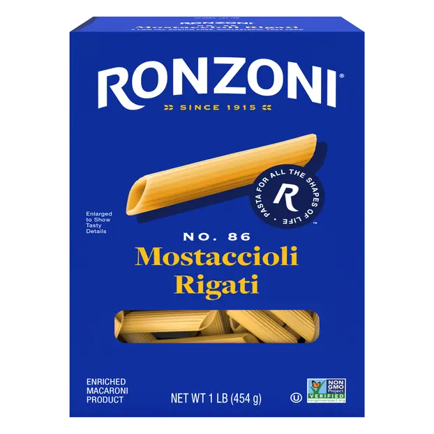 Mostaccioli Rigati Pasta