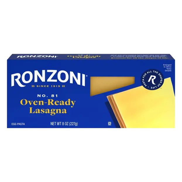 Oven Ready Lasagna Pasta