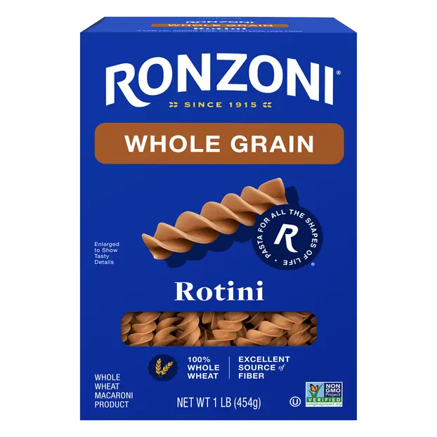 Whole Grain Whole Wheat Rotini Pasta
