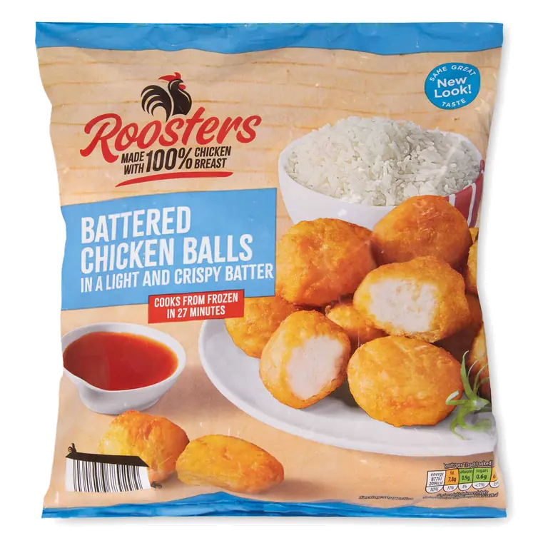 Battered Chicken Balls in a Light & Crispy Batter