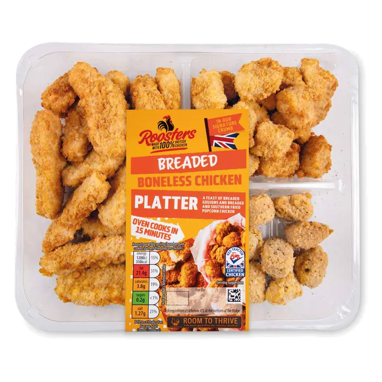 Breaded Boneless Chicken Platter