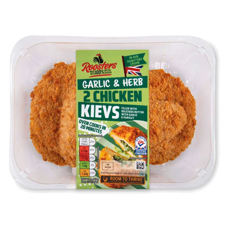 Garlic & Herb Chicken Kievs 2 Pack