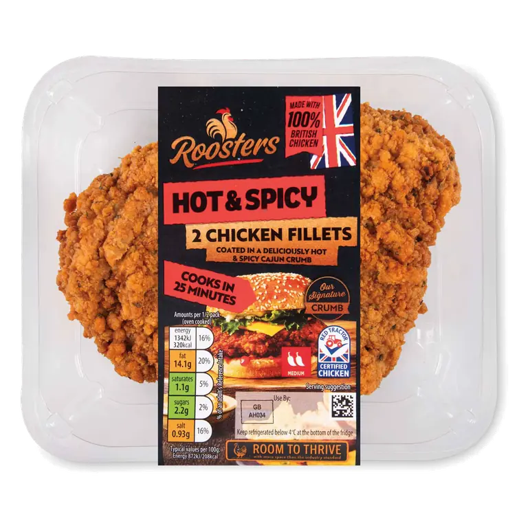 Hot & Spicy Chicken Fillets 2 Pack