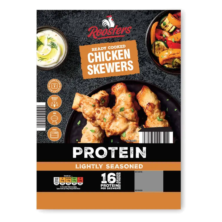 Lightly Seasoned Chicken Skewers