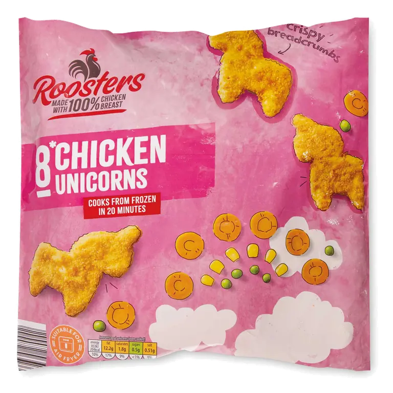Unicorn Chicken Shapes