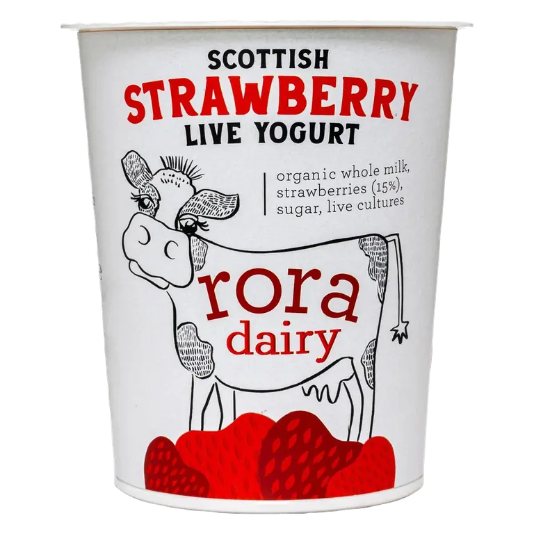 Dairy Scottish Strawberry Bio-Live Yogurt