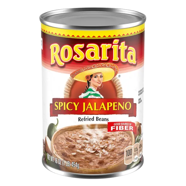 Spicy Jalapeno Refried Beans