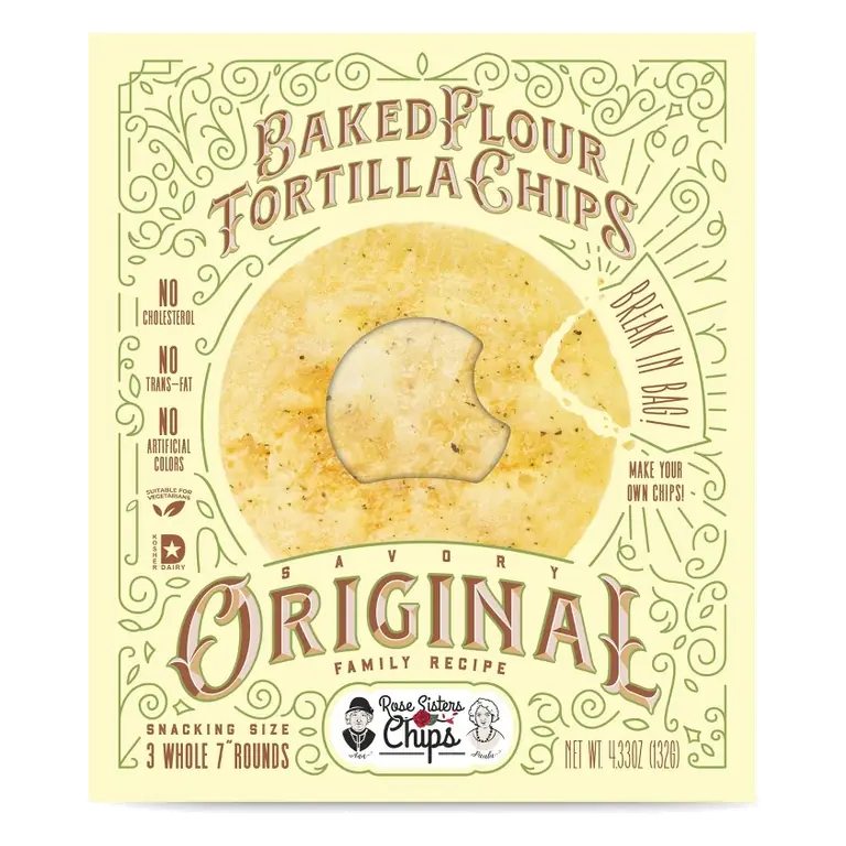 Rose Sisters Chips Original Family Recipe, 4.33oz