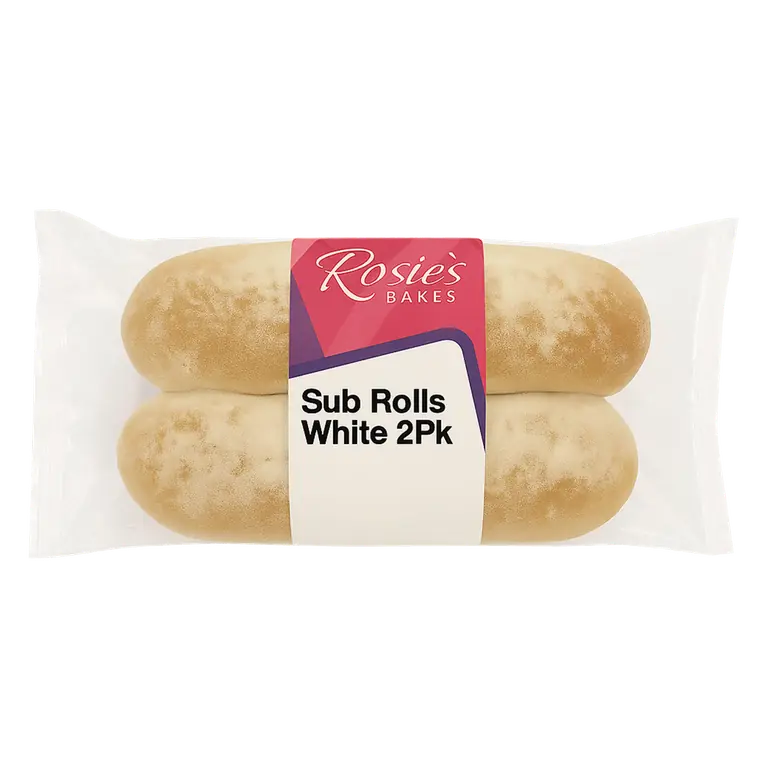 Rosie's Bakes 2 Sub Rolls 273g