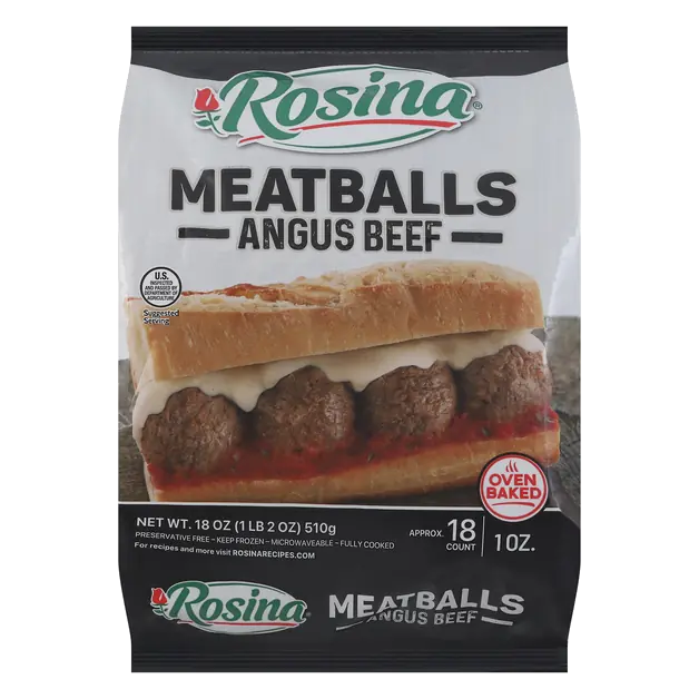 Angus Beef Meatballs - apx 18 ct Frozen