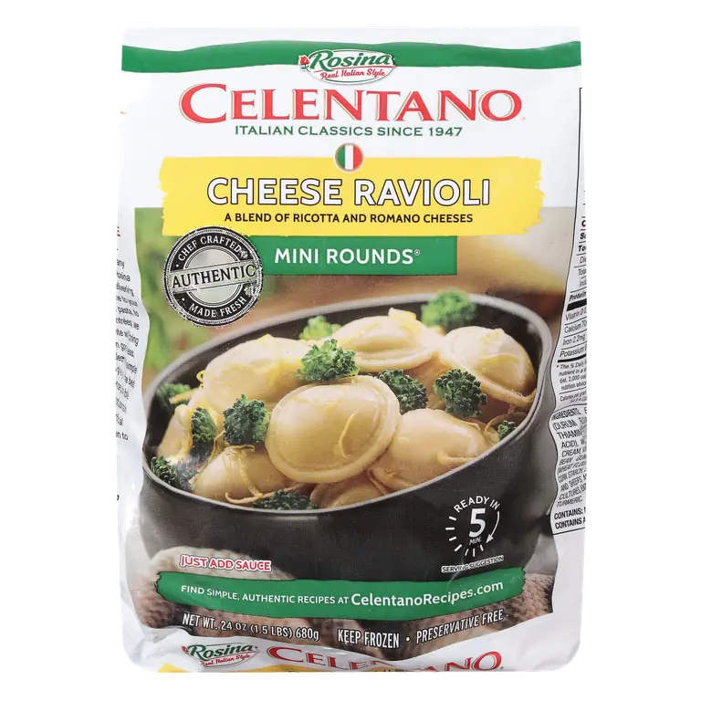 Mini Rounds Cheese Ravioli