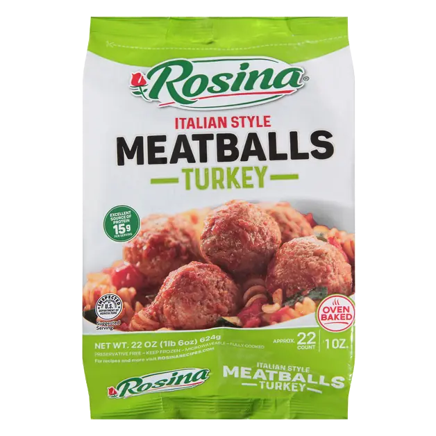 Turkey Meatballs - apx 22 ct Frozen
