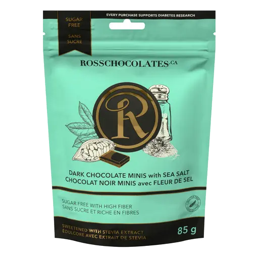 Dark Chocolate Minis Sea Salt 85 g