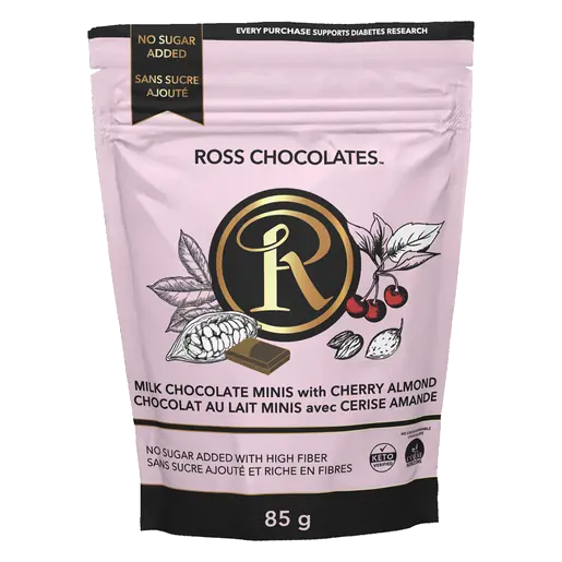 Mini's Milk Chocolate With Cherry Almond 85 g