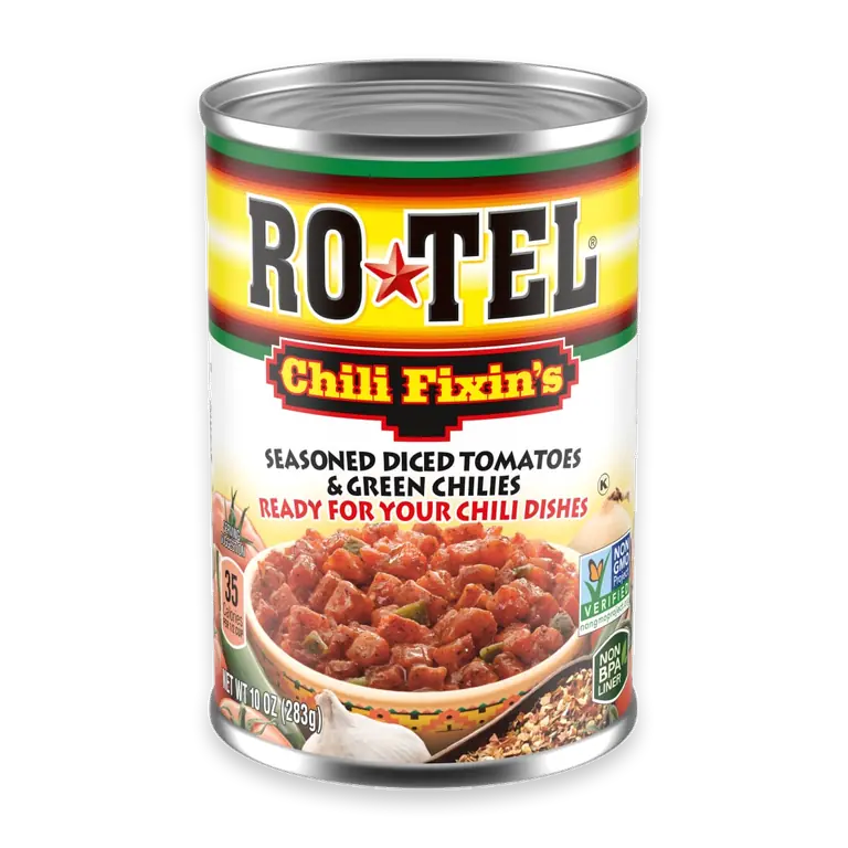 Chili Fixin’s Seasoned Diced Tomatoes and Green Chilies