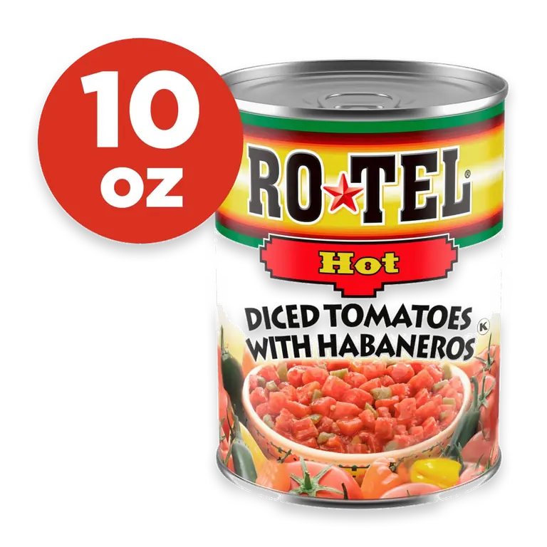 Hot Diced Tomatoes with Habaneros