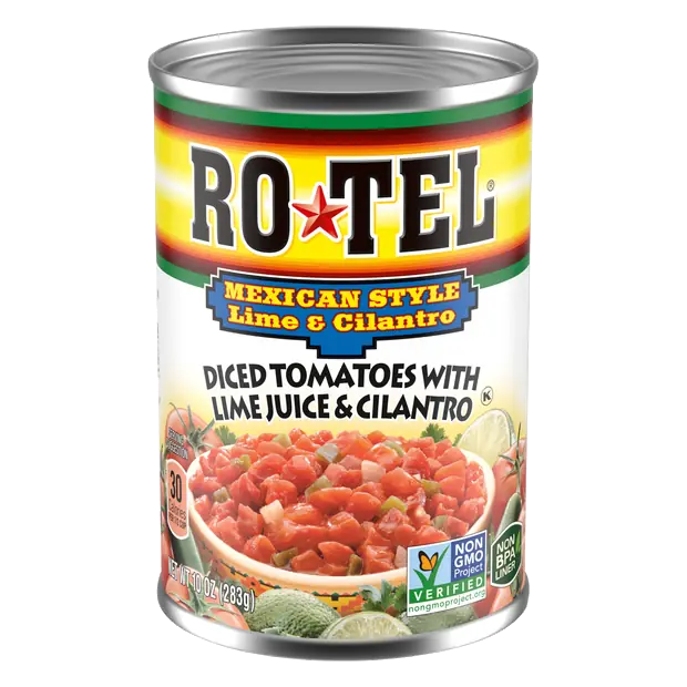 Mexican Style Lime & Cilantro Diced Tomatoes
