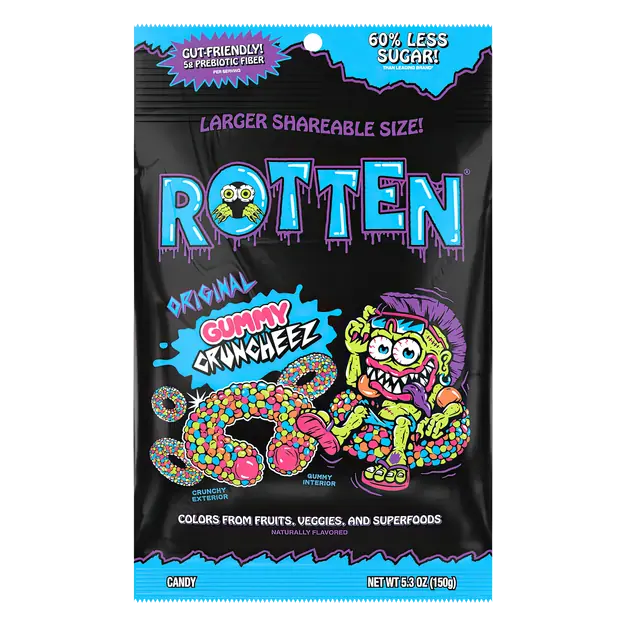 Original Gummy Cruncheez Candy Share Size
