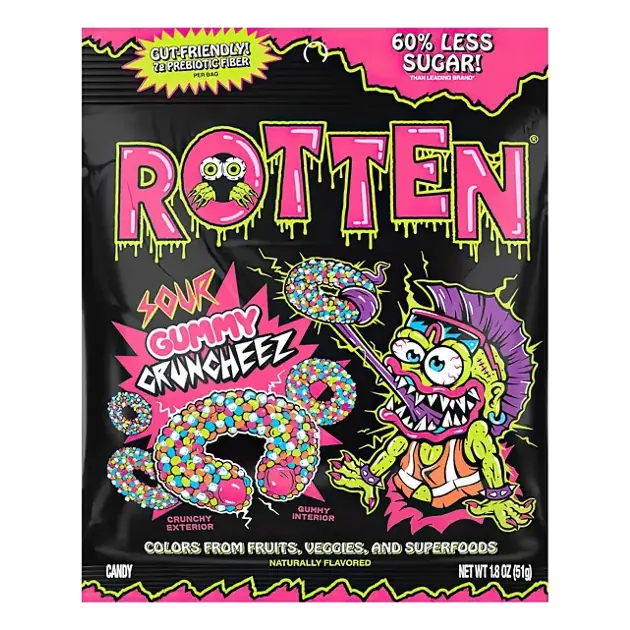 Sour Gummy Cruncheez