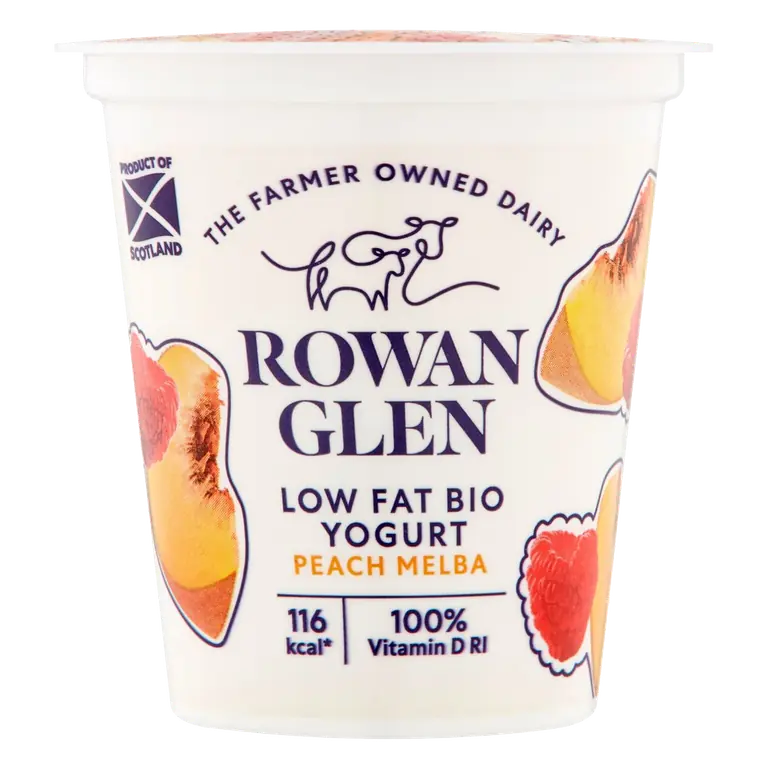 Low Fat Bio Peach Melba Yogurt