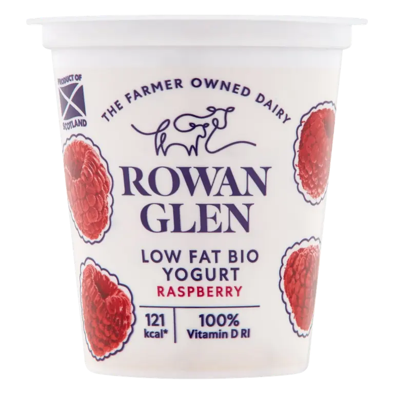 Low Fat Bio Raspberry Yogurt 125g