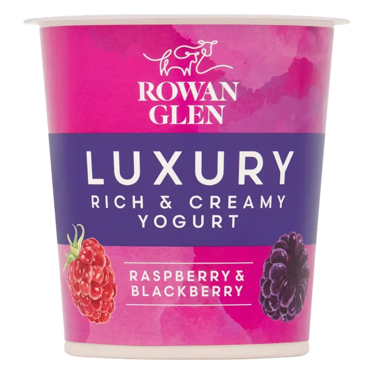 Luxury Rich & Creamy Raspberry & Blackberry Yogurt 150g