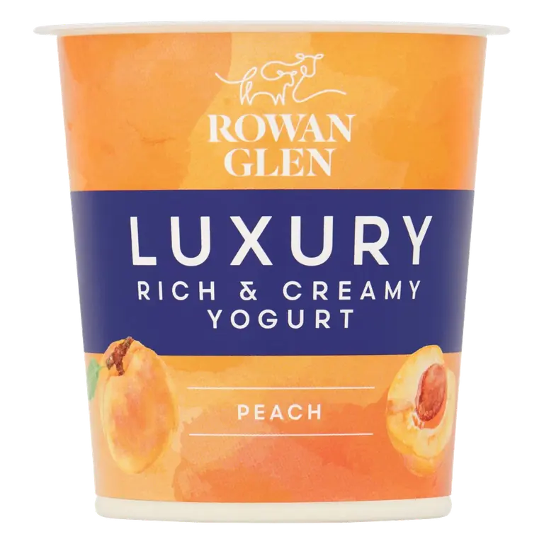 Rich & Creamy Peach Yogurt