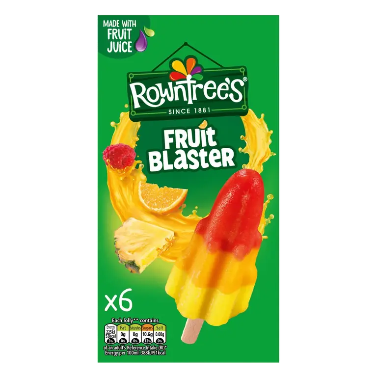 Fruit Blaster Ice Lollies