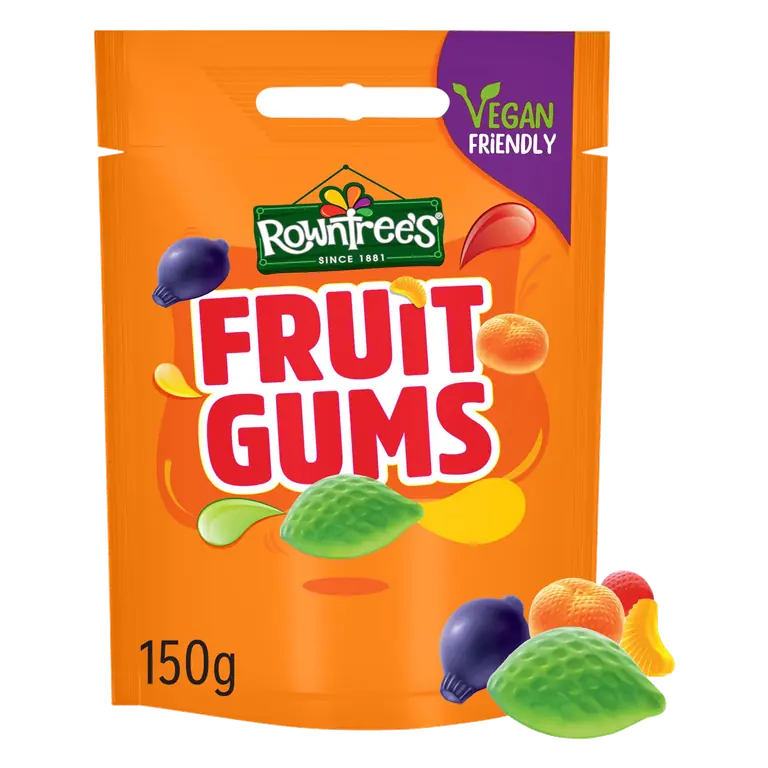 Rowntree's Fruit Gums Sweets Sharing Bag 150g
