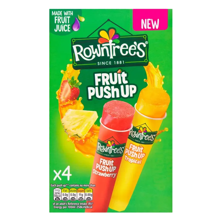 Fruit Pastille Push Ups Strawberry & Tropical