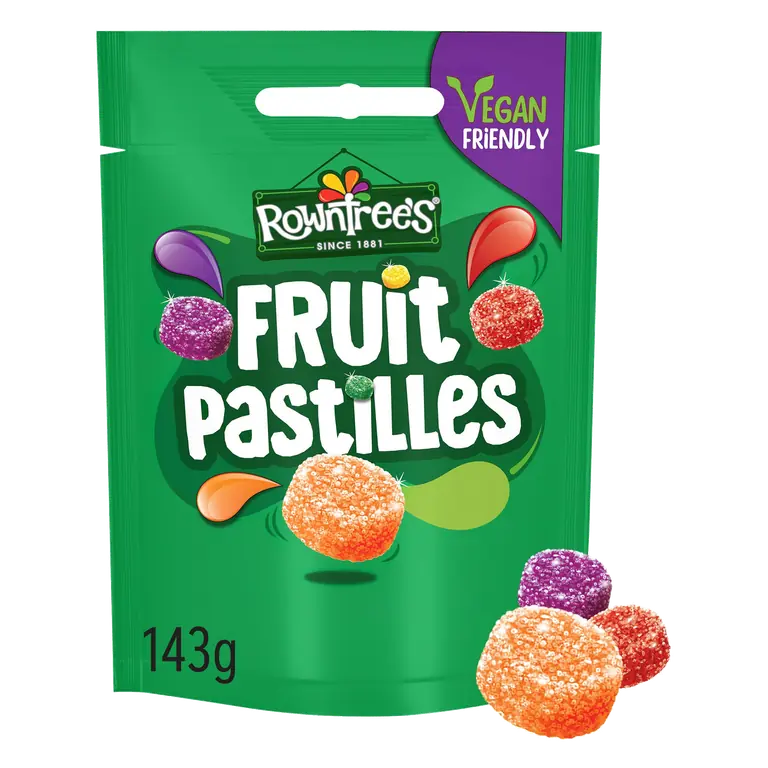 Rowntree's Fruit Pastilles Sweets Sharing Bag 143g