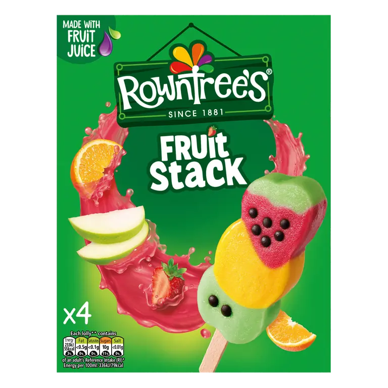 Rowntree's Fruit Stack 4 x 70ml (280ml)