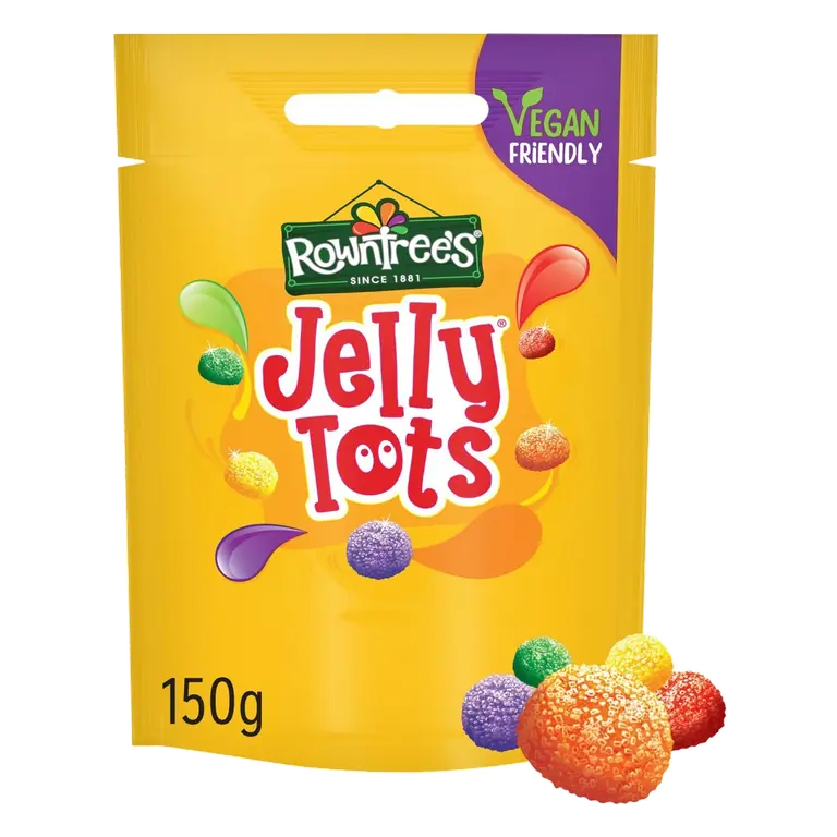 Jelly Tots Sweets Sharing Pouch Vegan 150g
